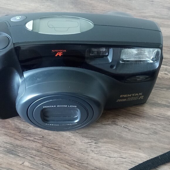 Pentax Zoom 105-R 35mm Film Camera 38-105mm Auto Focus Zoom Lens Japan With Bag - Picture 6 of 8